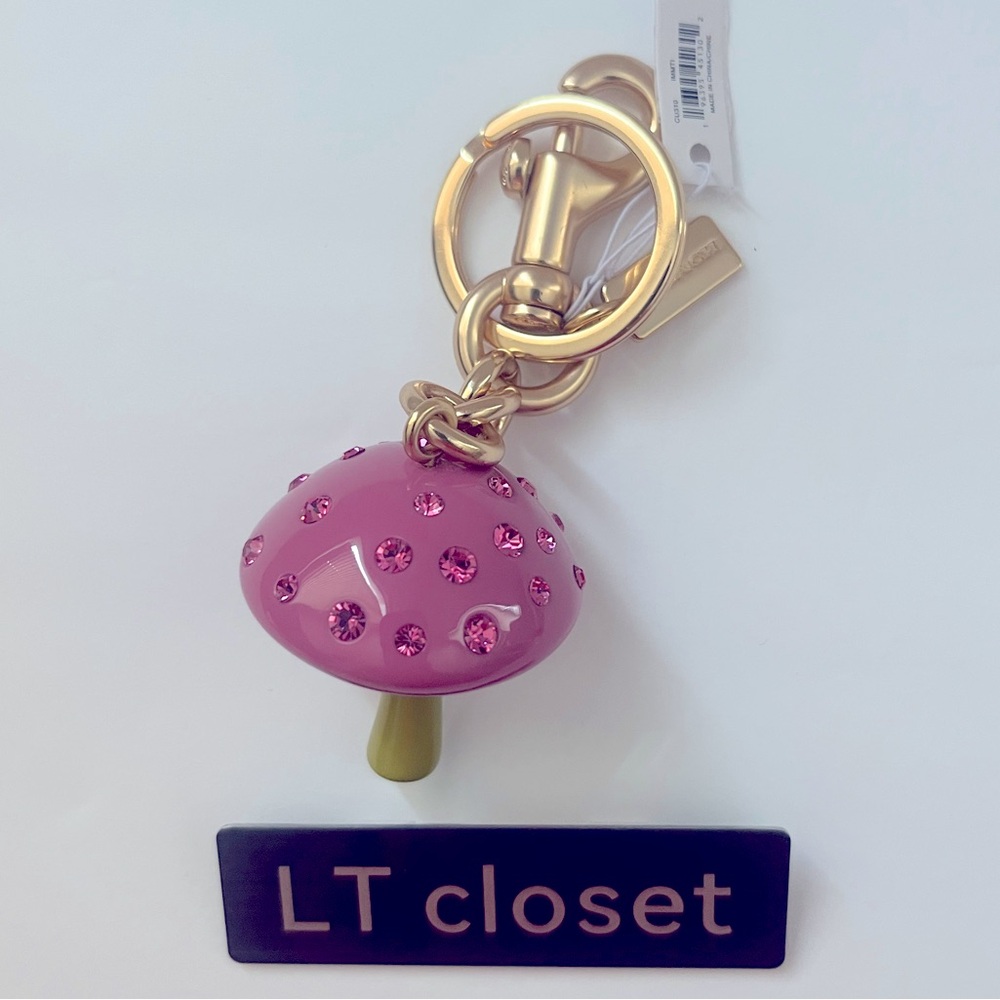 NWT Coach Outlet Coach X Observed By Us Mushroom Bag Charm - Picture 9 of 10